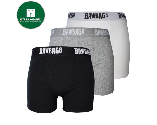Bawbags Classic 3 Pack Boxer Shorts